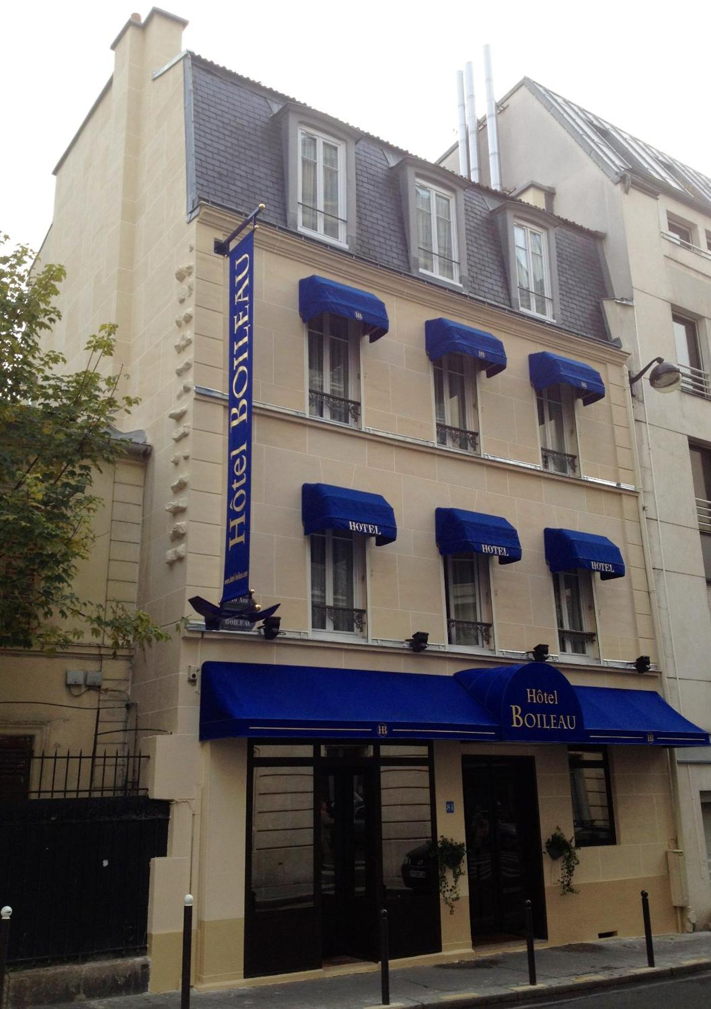 Hotel Boileau París Exterior foto