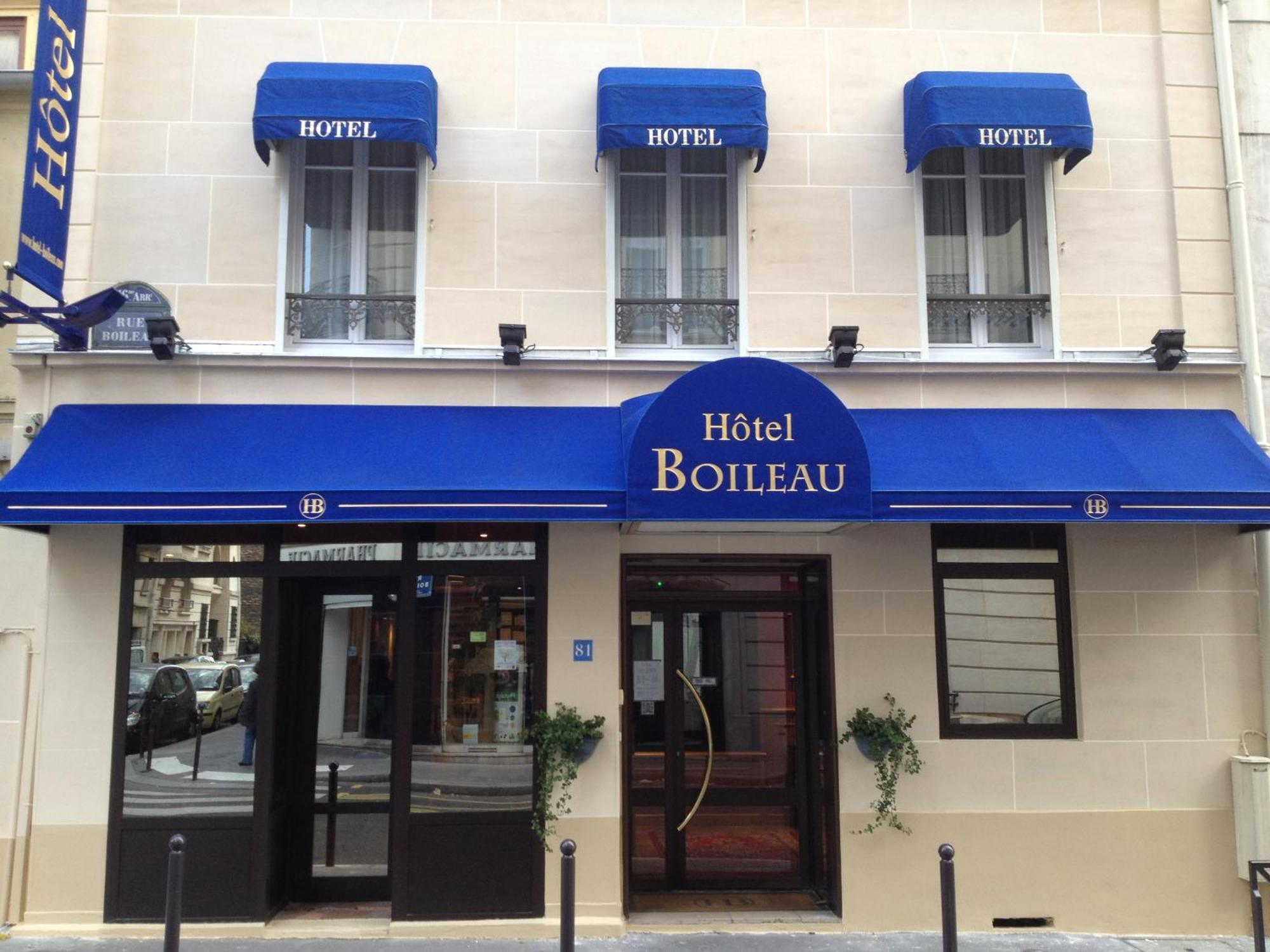 Hotel Boileau París Exterior foto