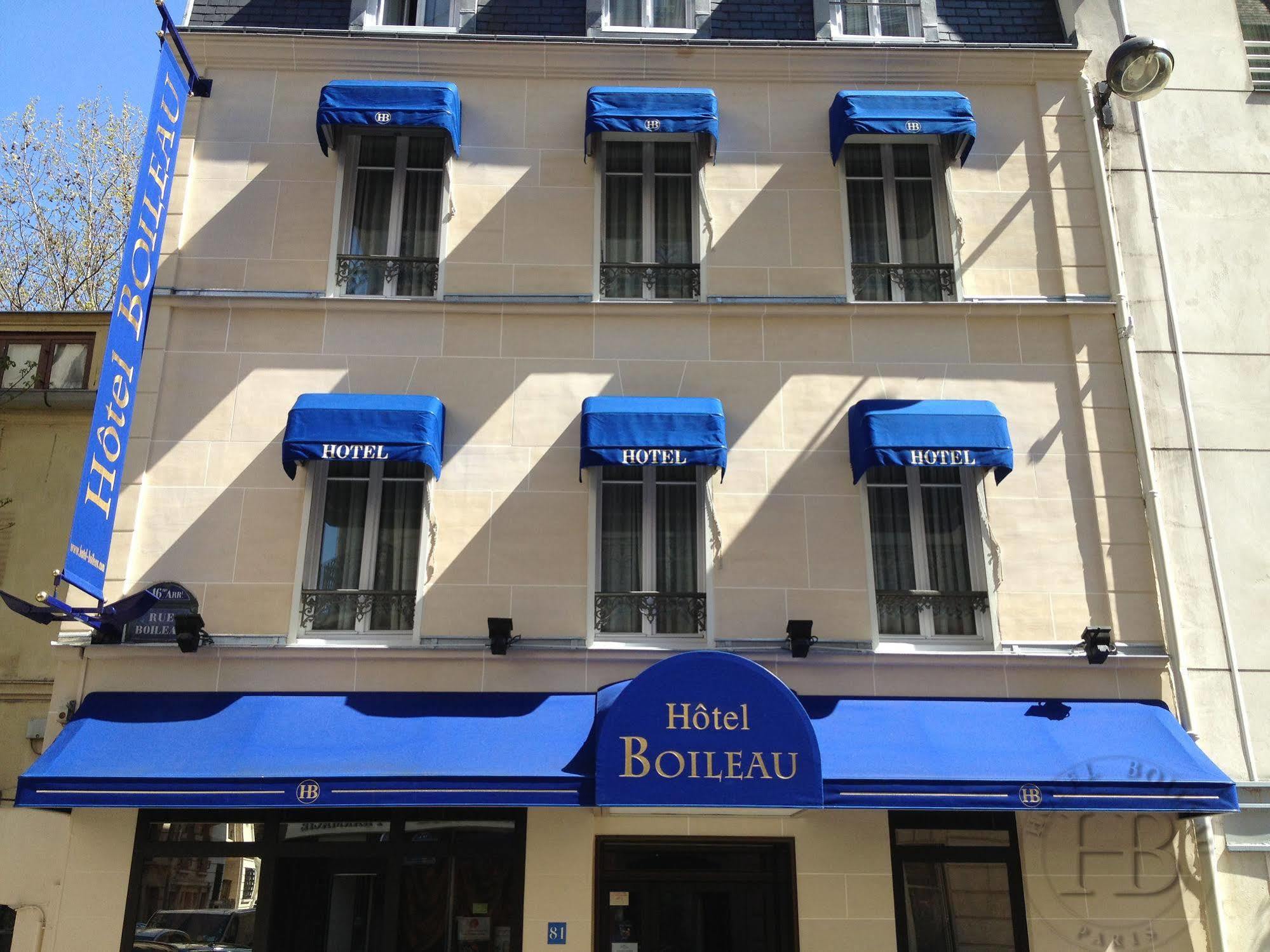 Hotel Boileau París Exterior foto